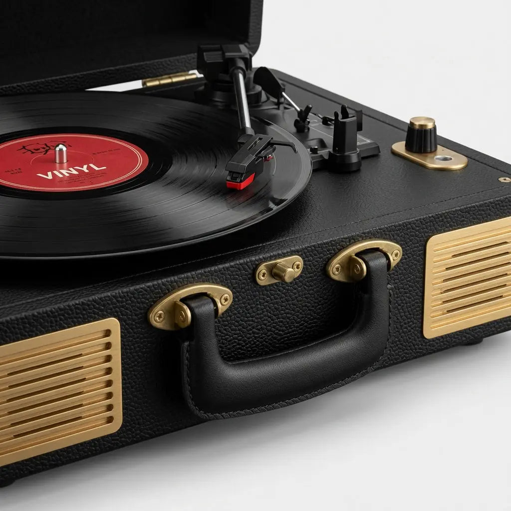 PLATINE VINYLE - GOLD VALISE Vinyle Audio