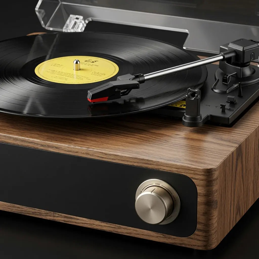 PLATINE VINYLE - VINTAGE BOIS Vinyle Audio