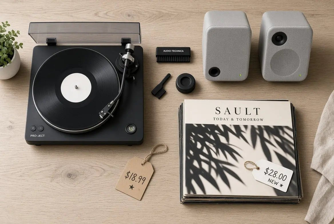 Acheter des vinyles d'occasion sans se faire avoir : la checklist en brocante Vinyle Audio