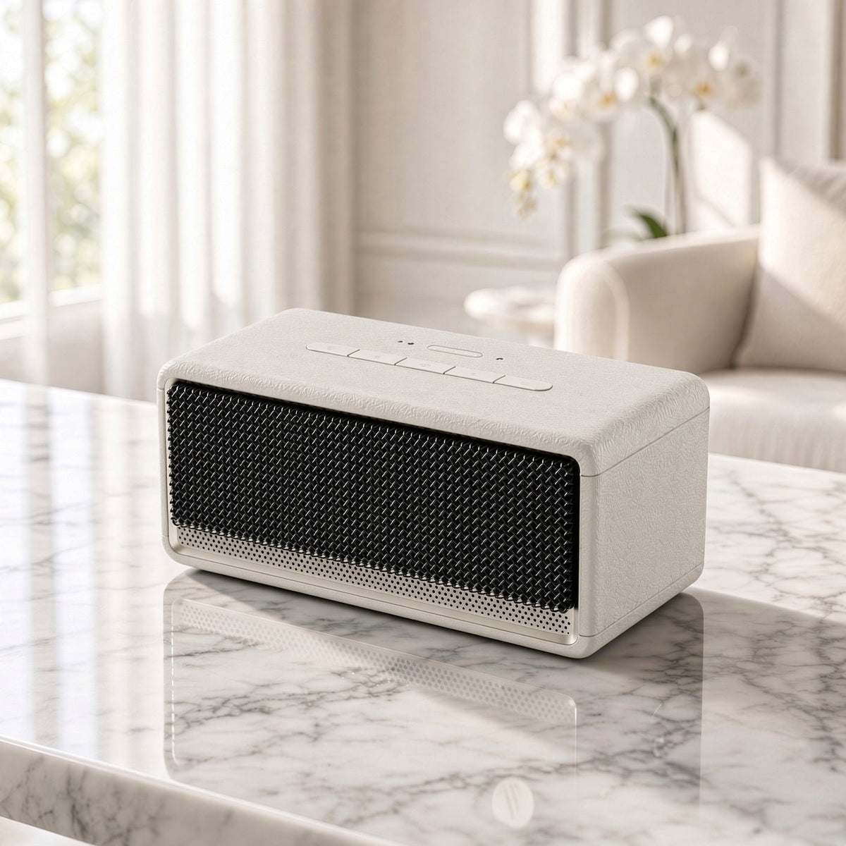 Enceinte Bluetooth Allegro 34W à diffusion sonore 360 degrés