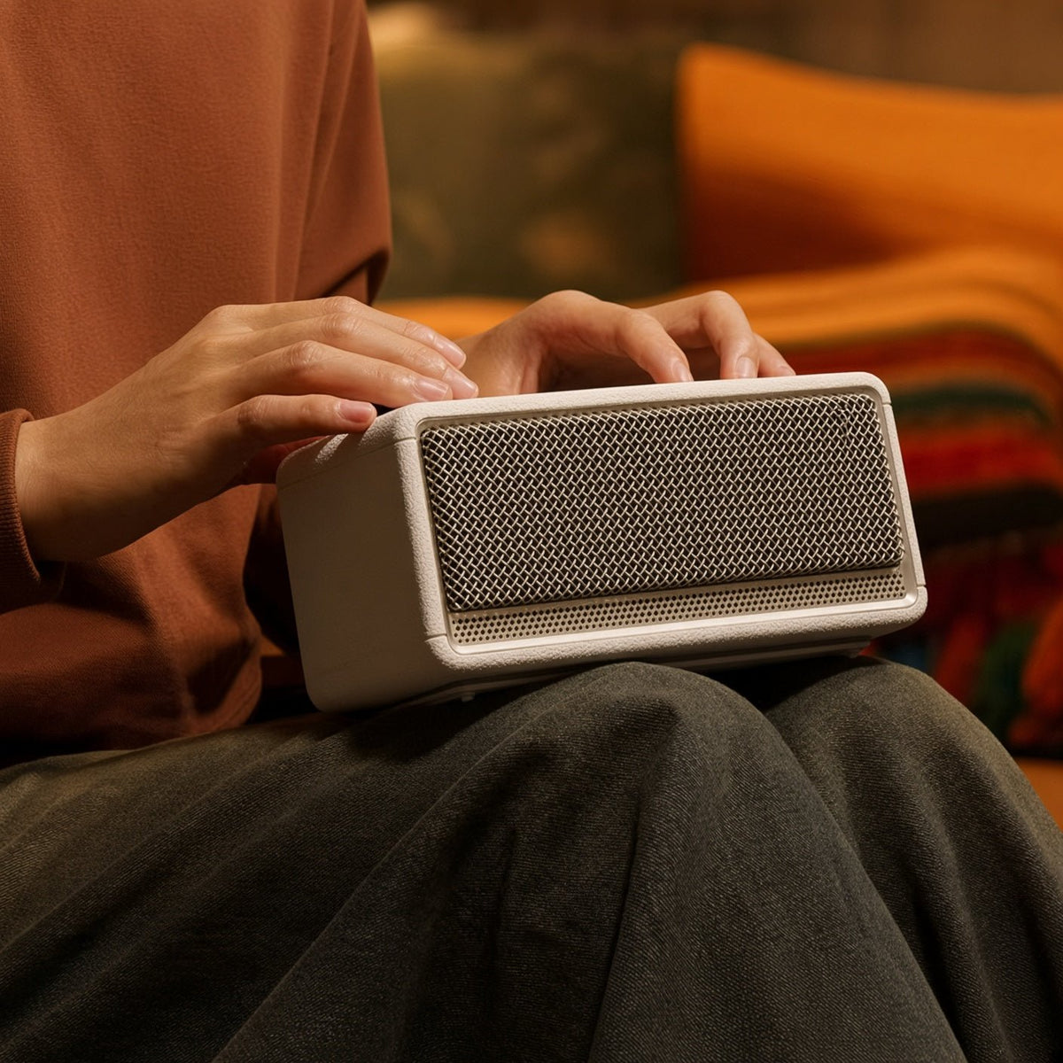Enceinte Bluetooth Allegro 34W avec éclairage d'ambiance et micro intégré
