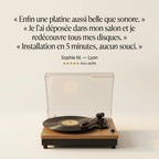 PLATINE VINYLE - VITRÉ