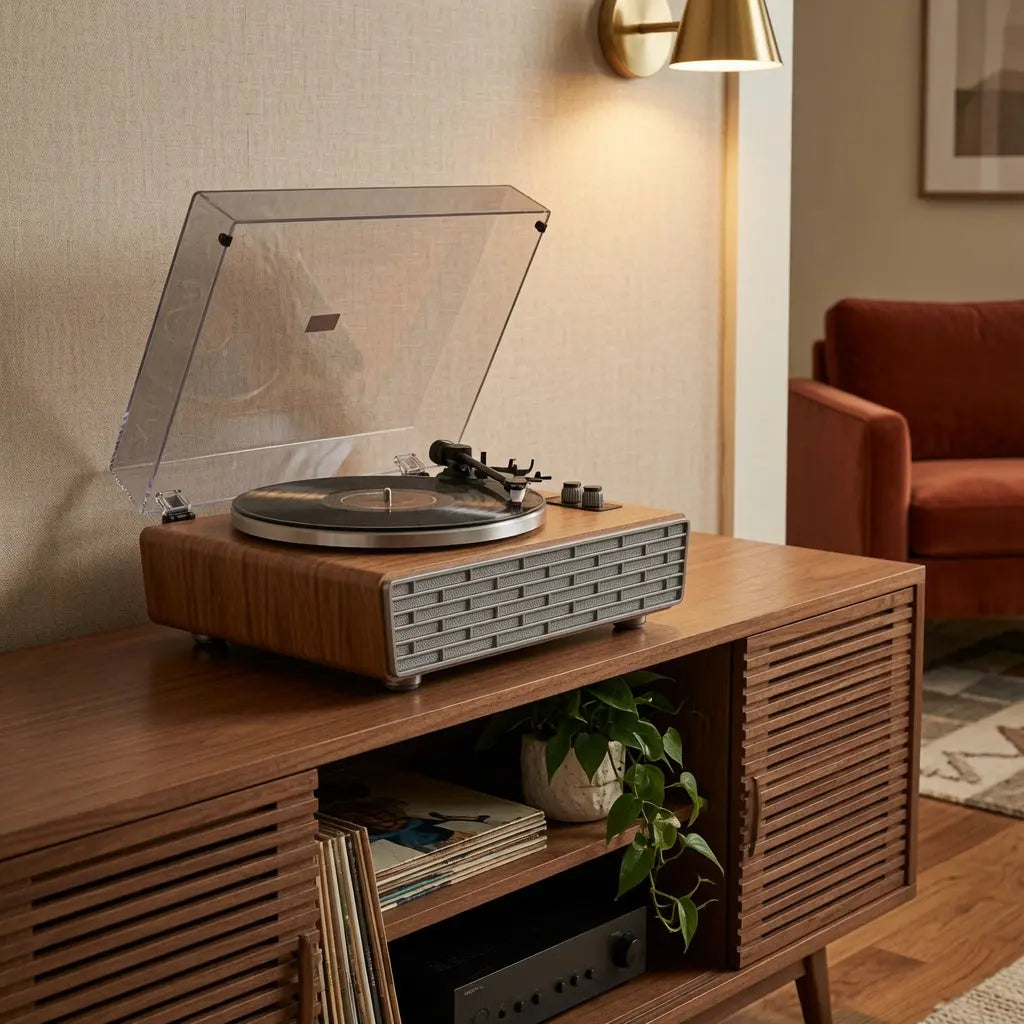 Tourne-disque Ritual Bluetooth, platine vinyle premium vintage