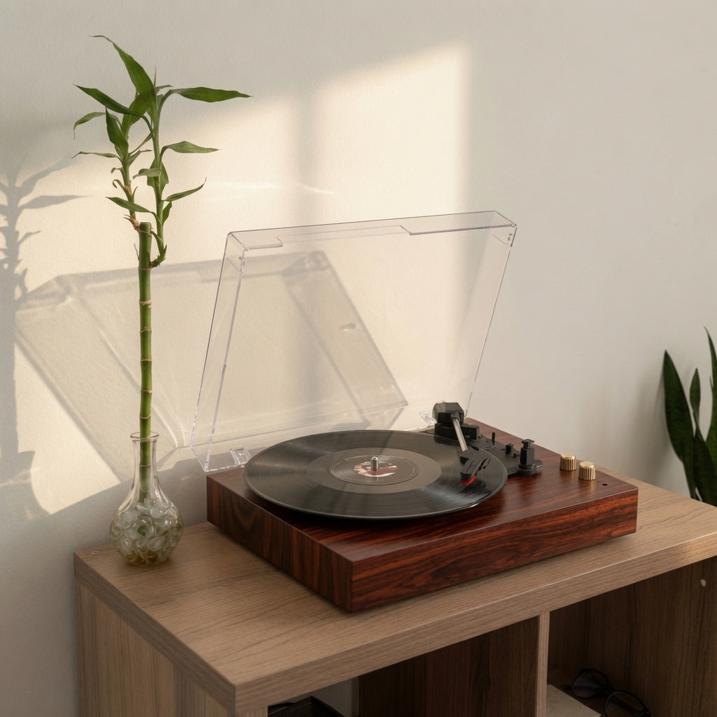 PLATINE VINYLE - BOIS