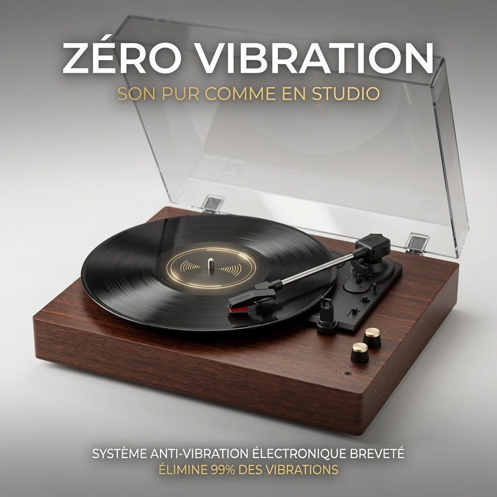 PLATINE VINYLE - BOIS