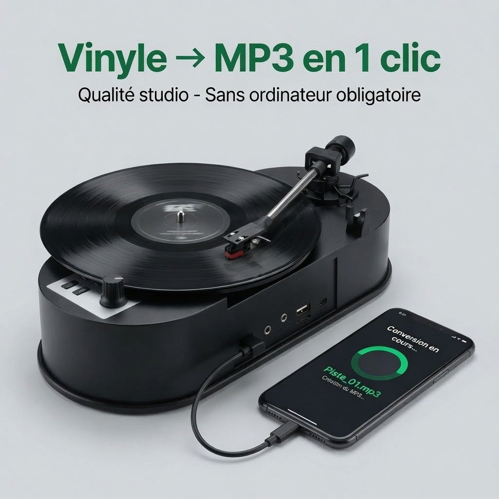 CONVERTISSEUR PLATINE VINYLE